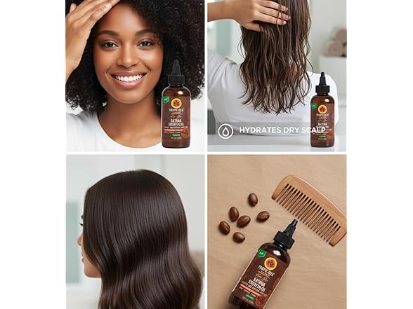 Tropic Isle JBCO Hair Food 4oz Bundle