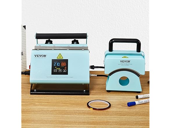 VEVOR 2 in 1 Tumbler and Hat Heat Press Machine