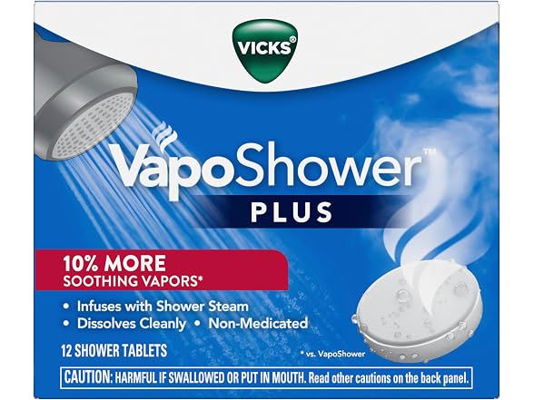 Vicks | VapoShower Plus 12 count