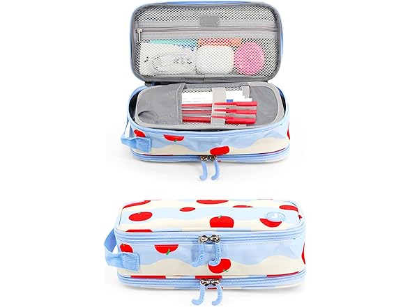 J World New York Doodle Large Capacity Pencil Case