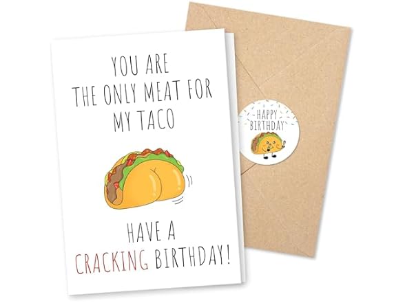 UnimaxPrint Funny Birthday Card For Men