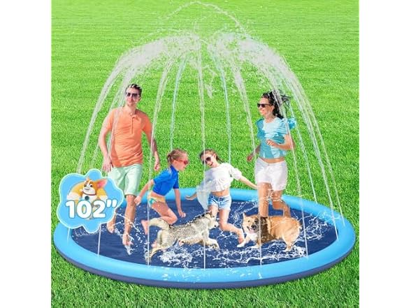 YSJILIDE Splash Play Mat