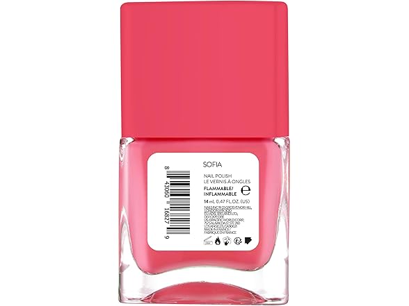 Nails Inc It's Topless Gel-Like Nail Polish, Sofia, 0.47 Fl Oz