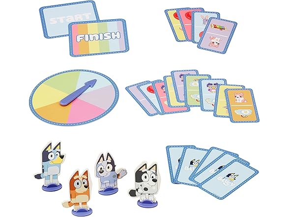 Bluey Hopscotch, Multicolor (17140)