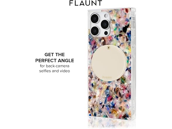 FLAUNT MagSafe Compact Makeup Mirror with Slim
