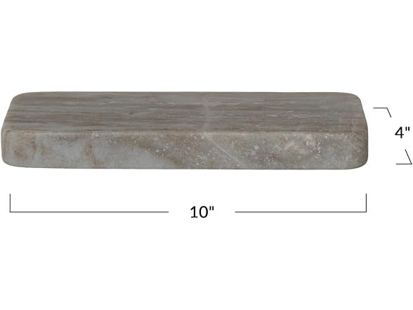 Creative Co-Op Marble Cheese Serving Board