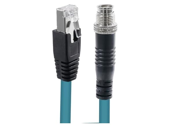 IVSAATN M12 Ethernet 8 Pin X-Code RJ45