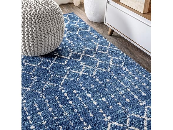 JONATHAN Y Boho Vintage Diamond Rug 5ft