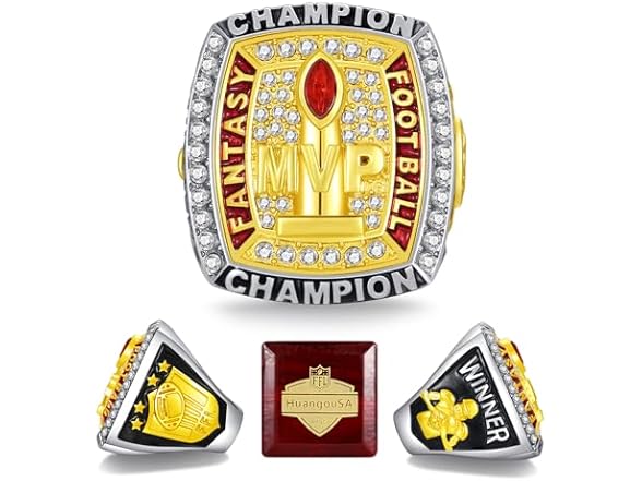 HuangouSA MVP Fantasy Football Ring