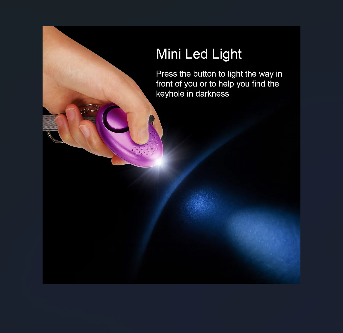 2-Pack Personal Security Alarm Keychain - Gallery 11