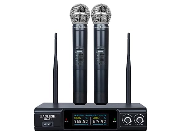 BAOLESH UHF Wireless Microphone System