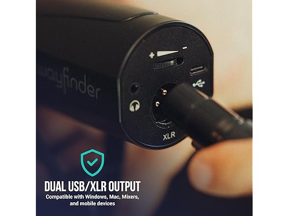 Wayfinder USB/XLR Dynamic Microphone