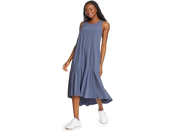 Eddie Bauer (XL) Departure Midi Dress Blubird
