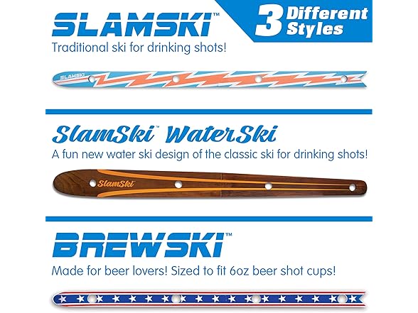 GoPong Das Shotten Ski 