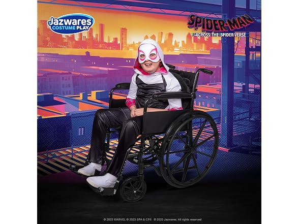Marvel Spider-Gwen Official Youth Adaptive (Large)