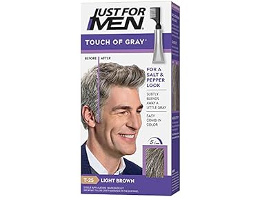 $4.99, Was $8.99, 44% Off! Touch of Gray Men's Hair Color, Light Brown dealfomo