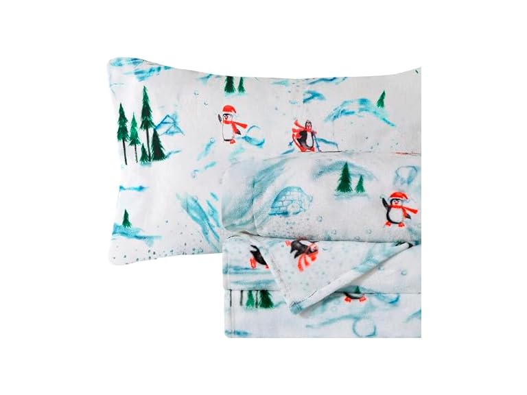 Elegant Comfort 4PC Flannel Sheet Set, Queen