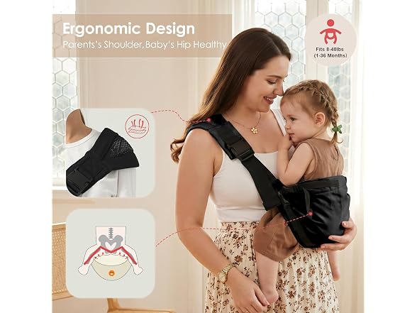 Shiaon Baby Sling Carrier Newborn to