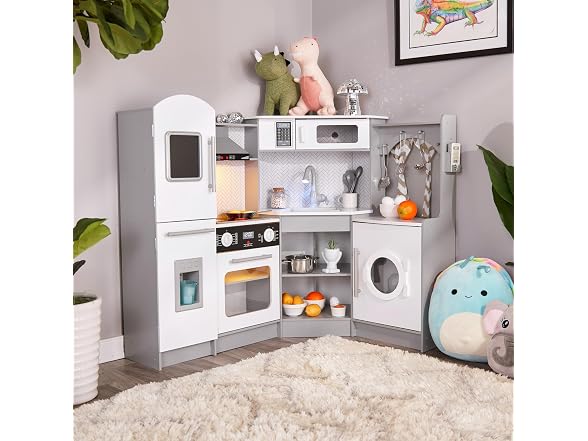 Corner Kitchen Playset Grey