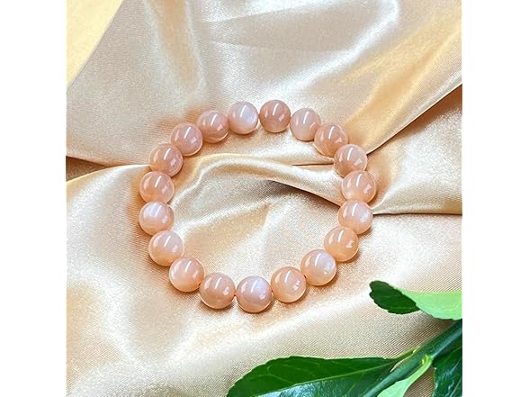 Ruishupin Orange Sunstone Bracelet