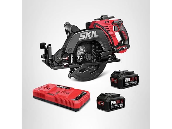 SKIL CR5429B-20 2x20V 20 Brushless 7-1/4” Saw Kit