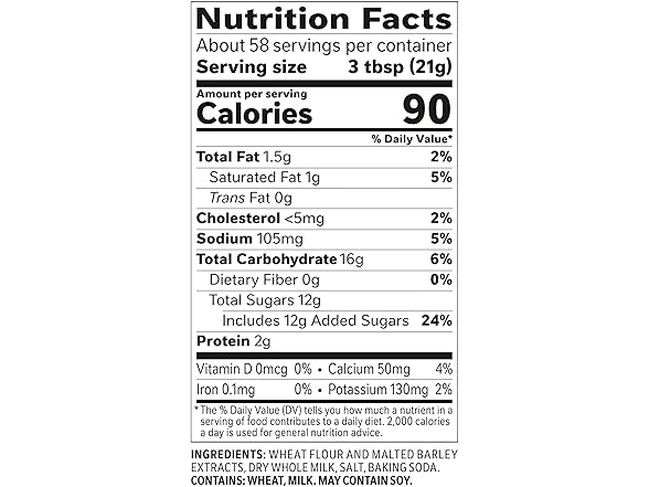 Carnation Malted Milk, Dry Shelf Stable