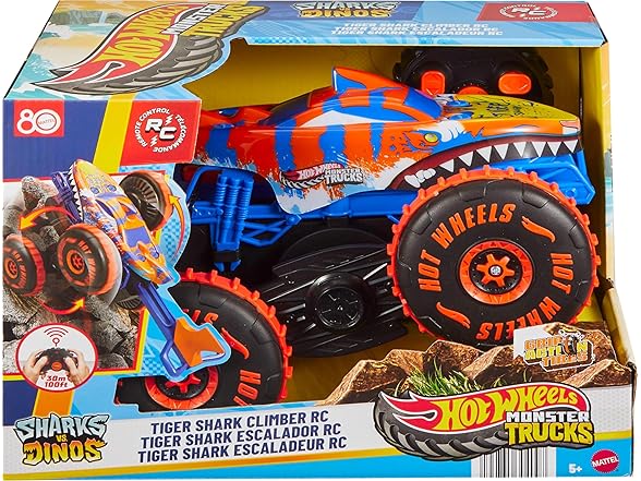 Hot Wheels Monster Trucks Remote Control Toy Vehicle