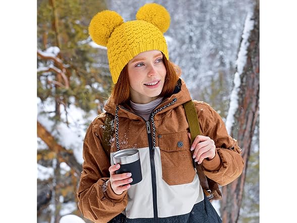 Livingston Women (OS) Winter Beanie Knit Soft Hats