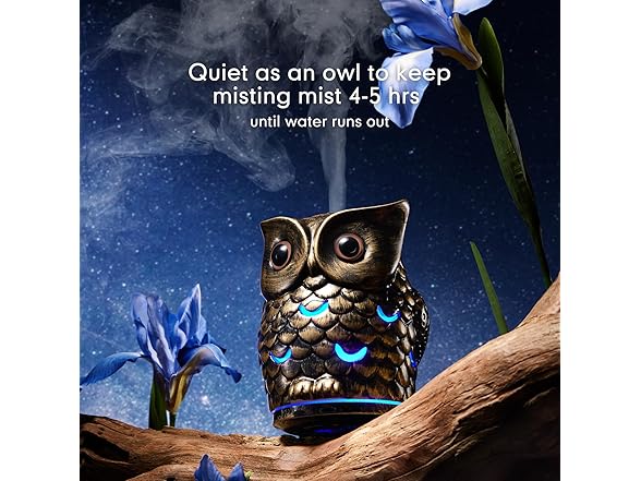 ALIEYE Owl Essential Oils Diffuser, Cer