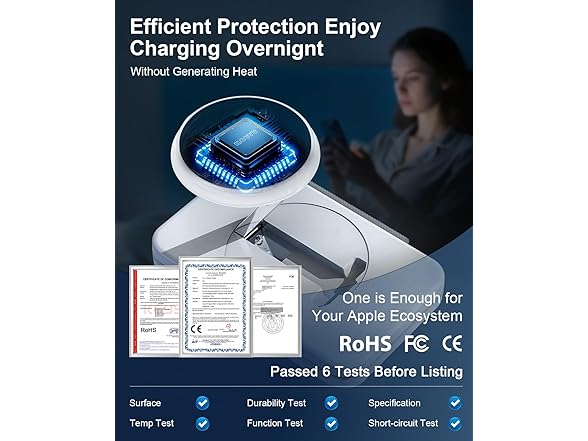 ILOUYU 3 in 1 Magnetic Wireless Charger