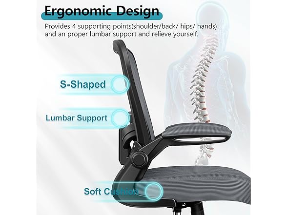 FelixKing Office Chair, Ergonomic Desk Chair Breathable Mesh(Open Box)