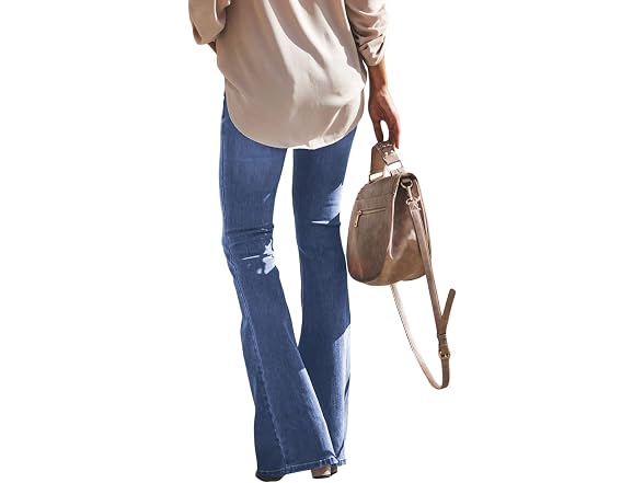 Sidefeel Women (6) Stylish Flare Jeans Bell Bottom