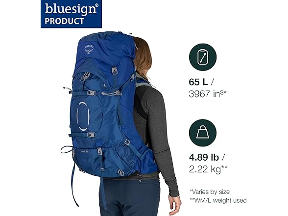 Osprey Ariel 65L Women's Backpacking Backpack