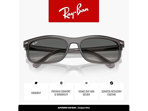 Ray-Ban RB2224 Rectangle Sunglasses