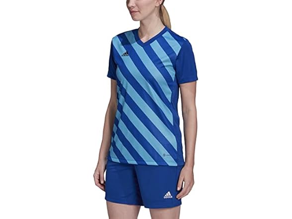 adidas Entrada Jersey (M) Royal/Sky