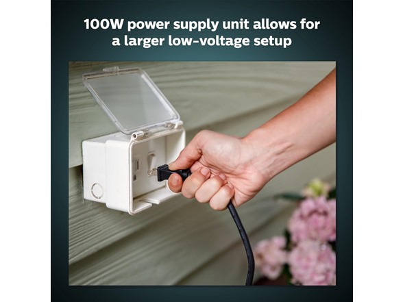 Philips Hue Outdoor 100W Power Supply Black