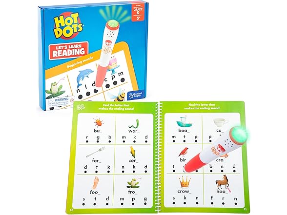 Educational Insights Hot Dots Let's Learn Reading