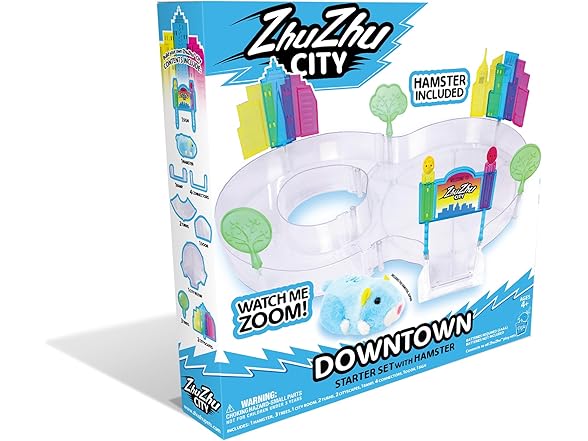 ZhuZhu City Downtown Starter Playset