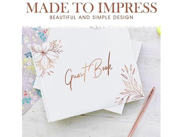 Generic P4T Store Wedding Guest Book 9x6