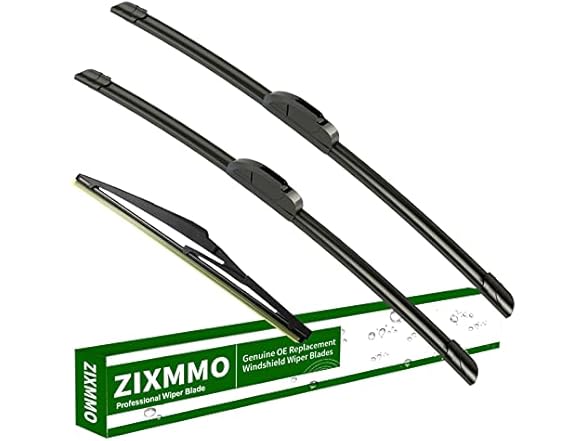 ZIXMMO 22"+21" Windshield Wiper Blades