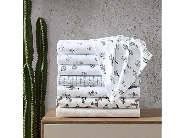 Wrangler - Full Bed Sheets, Button Blue