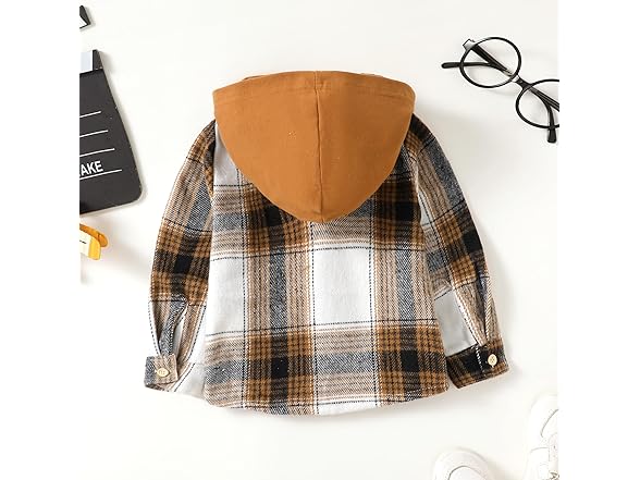 Toddler Flannel Plaid Button Shirt