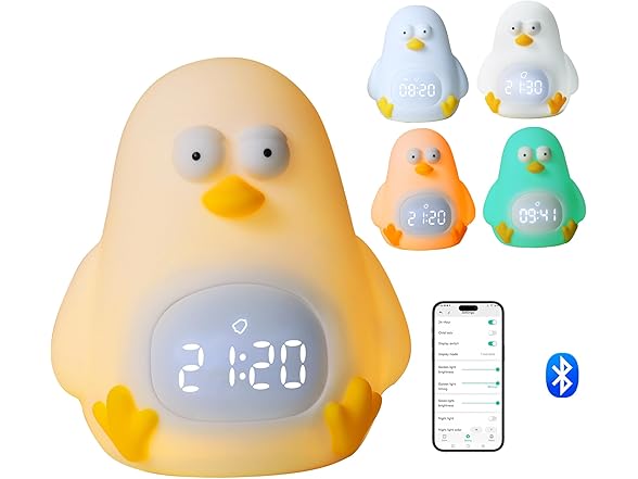 YUN FROG Kids Alarm Clock