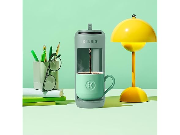 Keurig K-Mini Mate Single Serve K-Cup Coffee Maker- Green