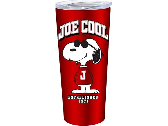 Stainless Steel Travel Mug with Handle - 18 oz Joe Cool