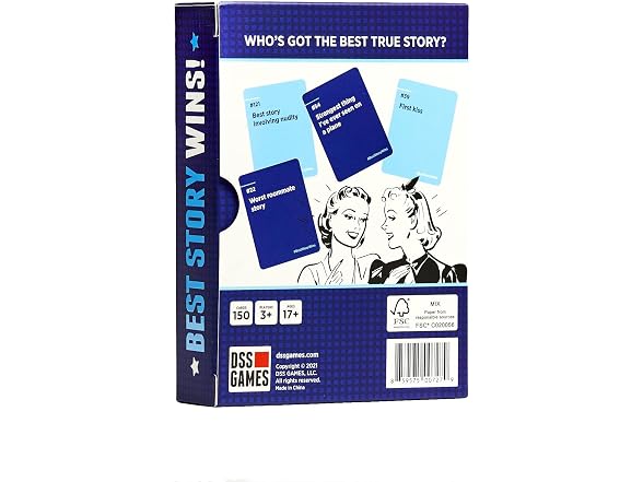 Best Story Wins | A Party Game of Juicy Conversation Starters