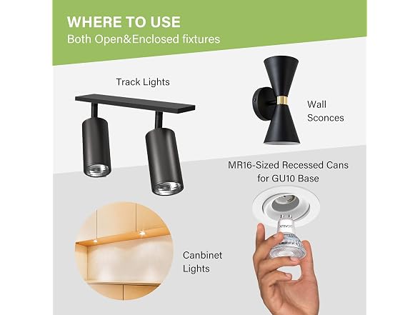 Sigalux GU10 LED 5000K Dimmable 8-Pack