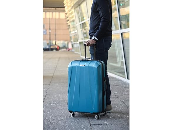 Samsonite Centric 2 Hardside, Checked-Medium 24-Inch