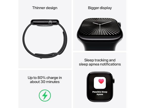 (NEW) Apple Watch Series 10 Smartwatch [GPS + Cellular]