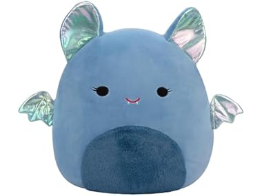 $10.99, Was $19.99, 45% Off! Squishmallows Original 14" Este Muted Blue Bat dealfomo